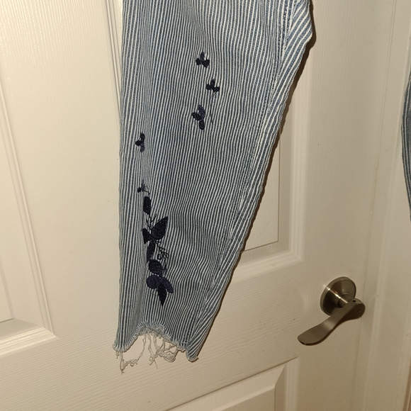 Gap,blue and white pants size 16 - Picture 2 of 2